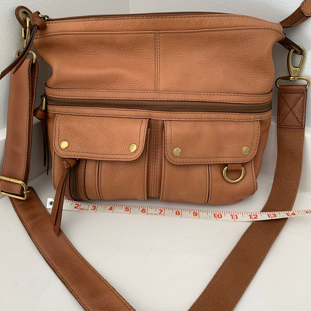 Fossil messenger crossbody handbag